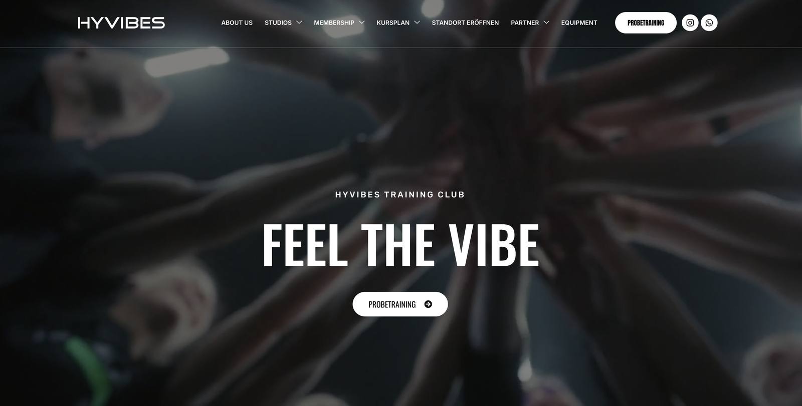 Homepage of hyvibes.de